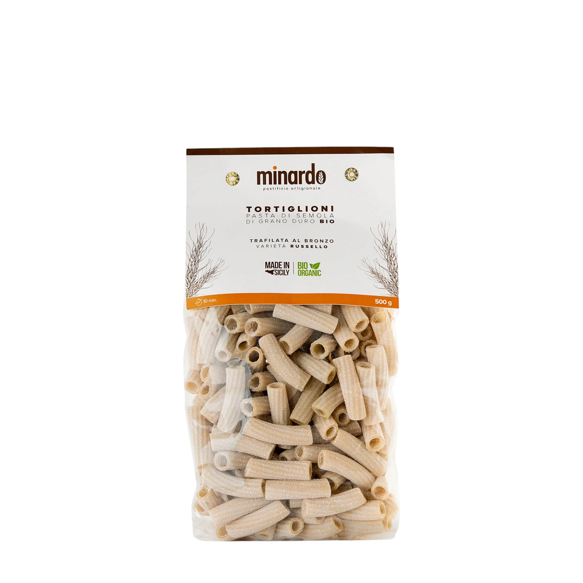 Tortiglioni di grano duro antico Russello bio